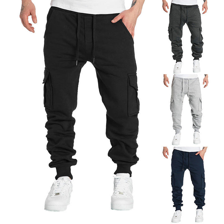 Herren Cargo-Jogginghose mit elastischem Bund und praktischen Seitentaschen Drune
