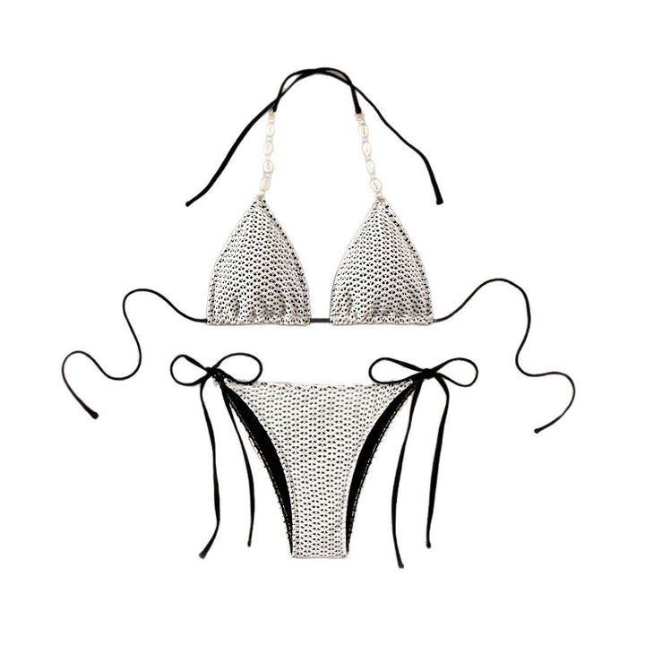 Damen Triangel-Bikini mit Muscheldetails Drune
