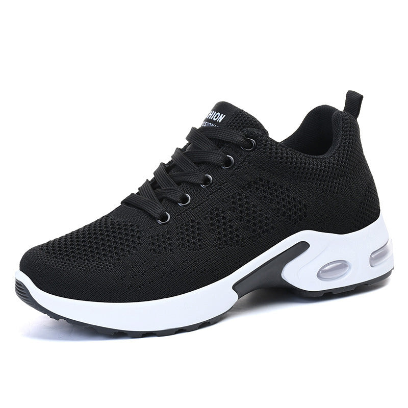 Unisex nan atmungsaktive Strick-Sneaker mit Luftkissenabsatz Drune