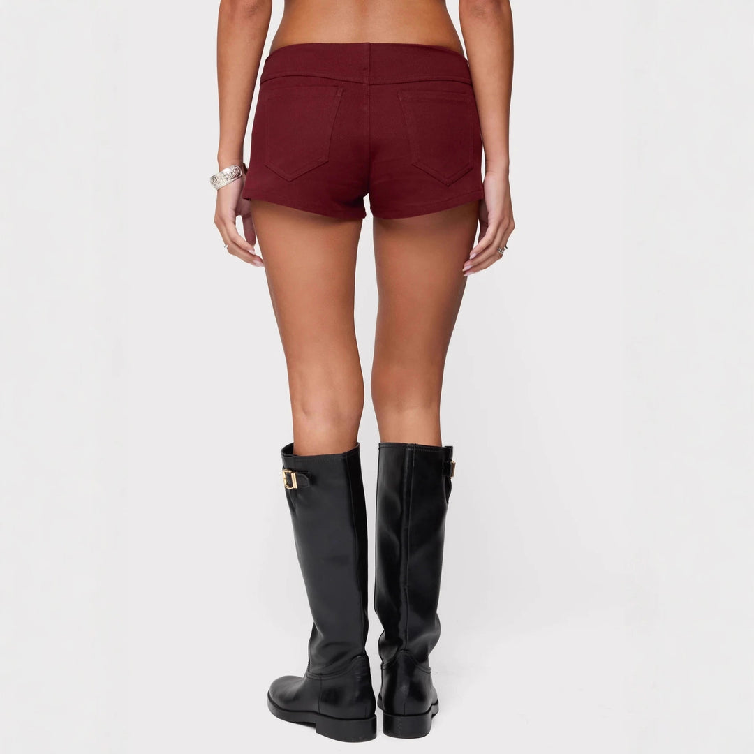 Damen modisches gestreiftes Crop-Top mit weitem Schnitt und lässigem Stil Drune