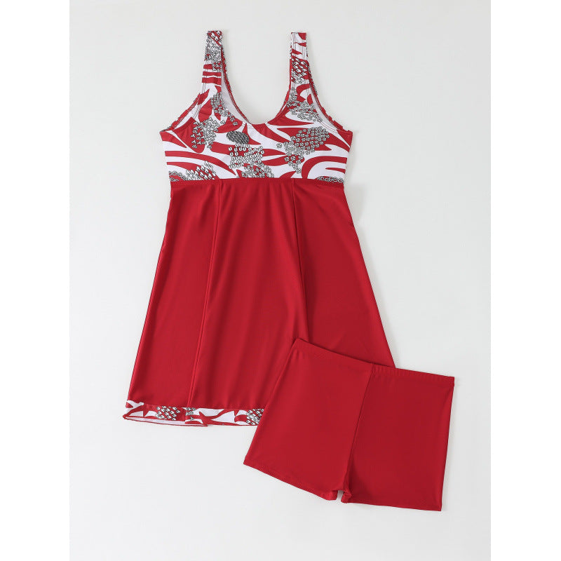 Damen Sportliches Strandkleid mit integrierten Shorts Drune