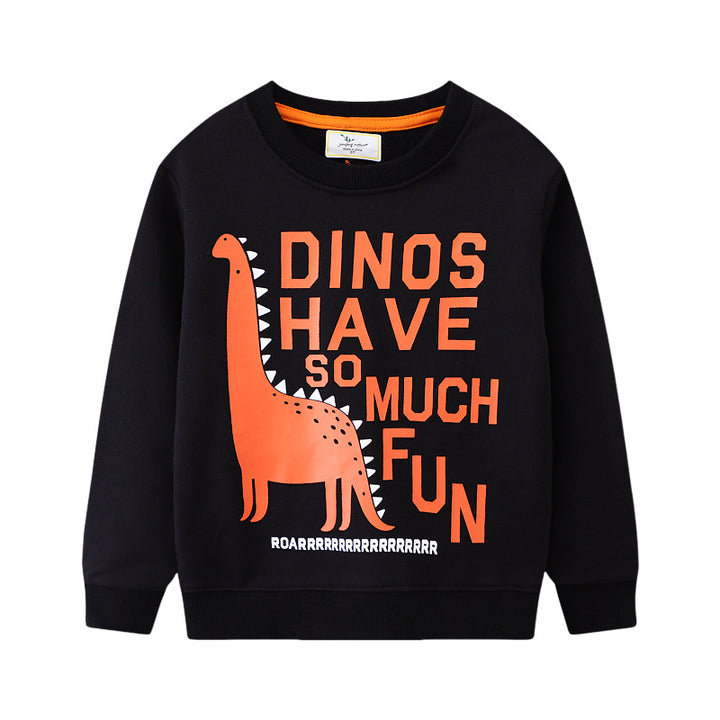 Jungen Sweatshirt mit coolem Dinosaurier-Design Drune
