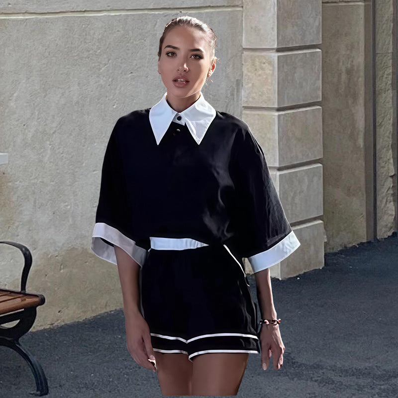 Damen Modische Strandjacke mit weit geschnittenen Ärmeln und eleganten Details Drune