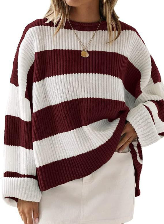 Damen Strickpullover mit oversized Schnitt Drune