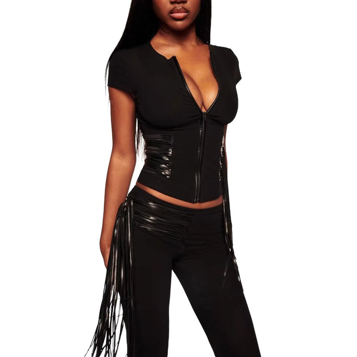 Damen Modische Flared Pants mit innovativem Design Drune