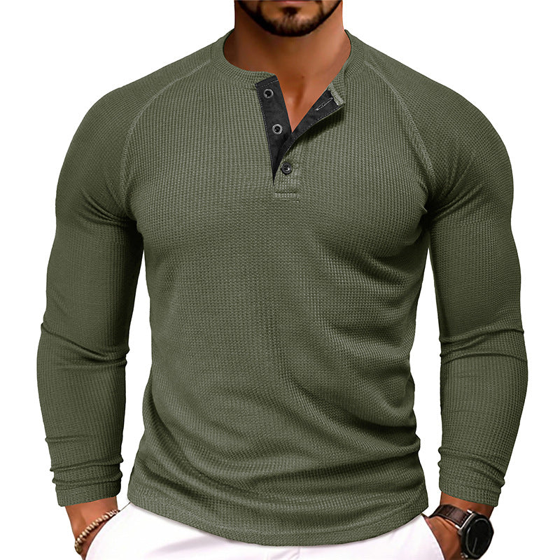 Herren Langarmhemd Drune