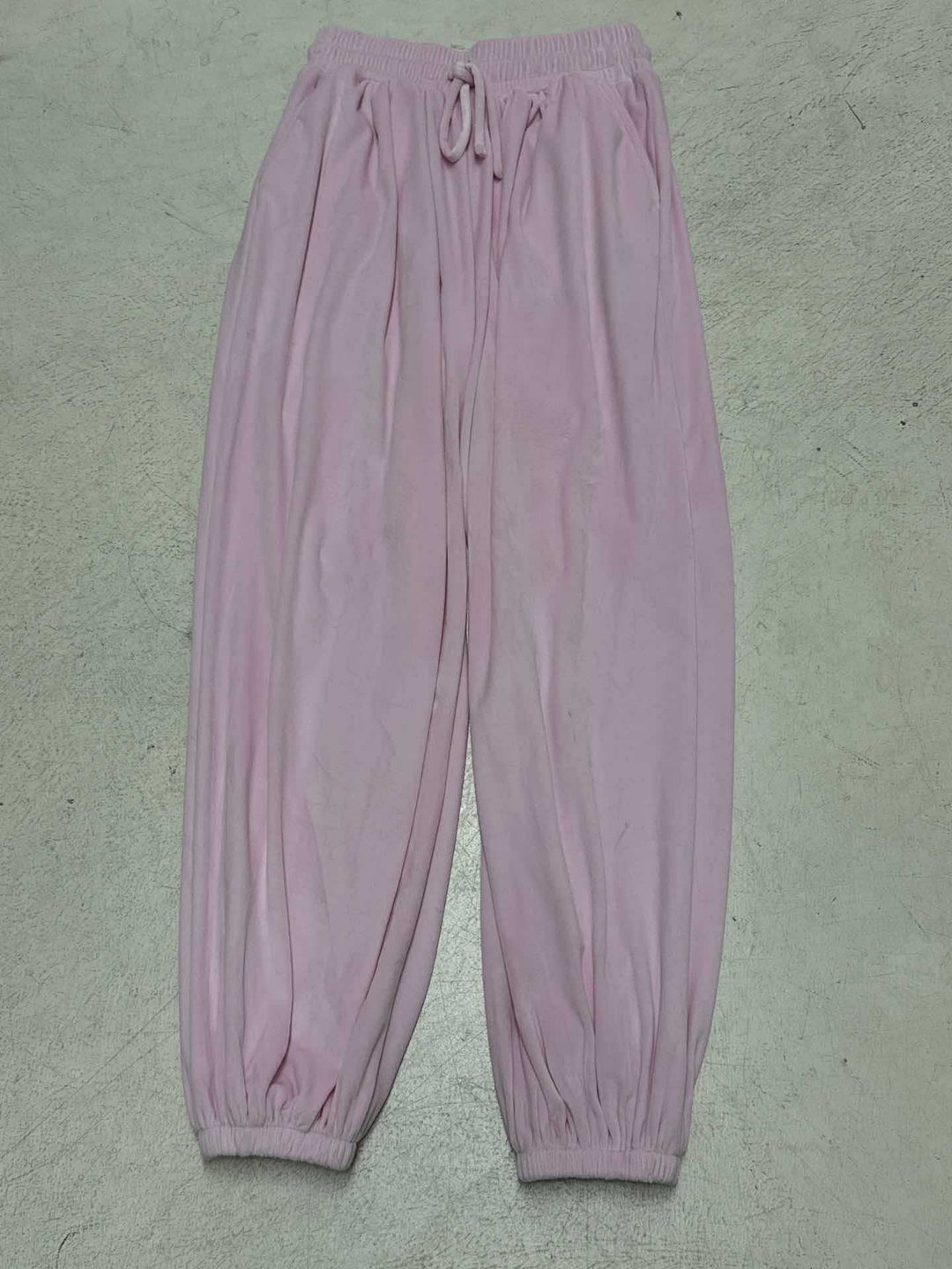 Damen nan weite Lounge-Palazzohose mit elastischem Komfortbund, Tunnelzug und ballonförmigem Saum Drune