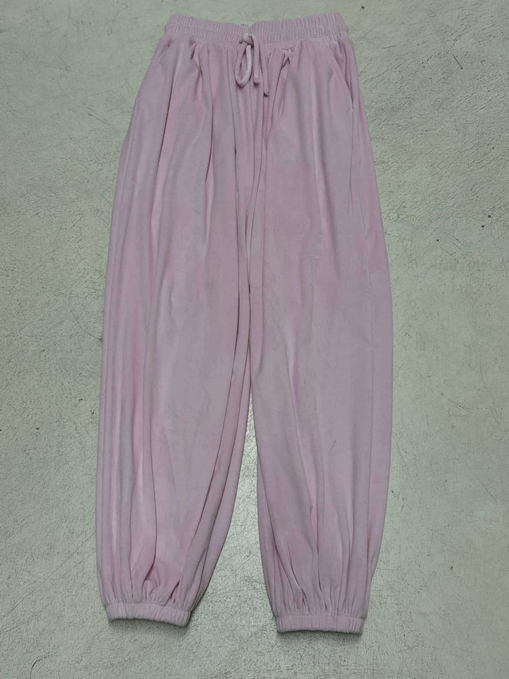 Damen nan weite Lounge-Palazzohose mit elastischem Komfortbund, Tunnelzug und ballonförmigem Saum Drune