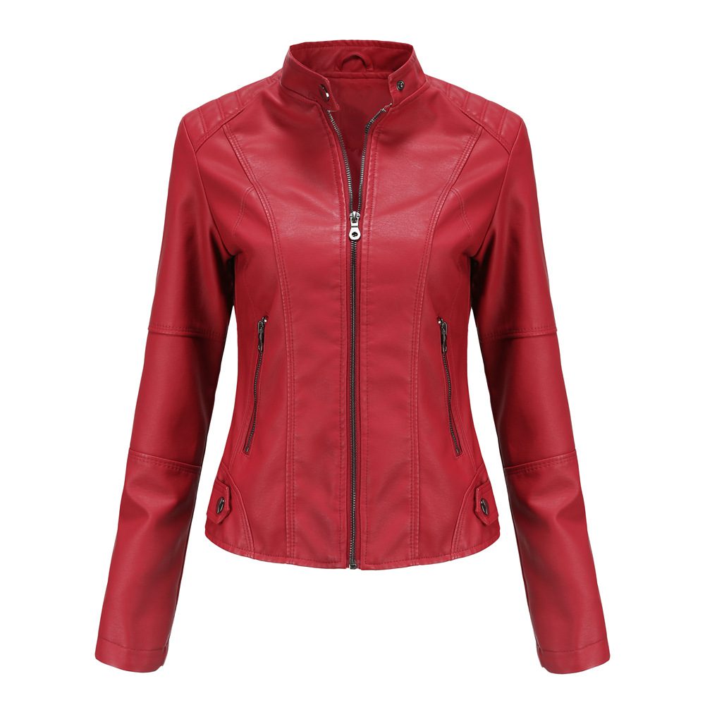 Drune | Fit PU Lederjacke - Schlanker moderner Look - Leichtes Design - Lässiger Chic