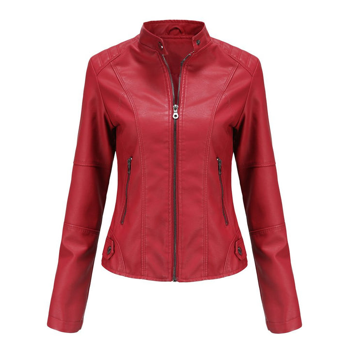 Drune | Fit PU Lederjacke - Schlanker moderner Look - Leichtes Design - Lässiger Chic