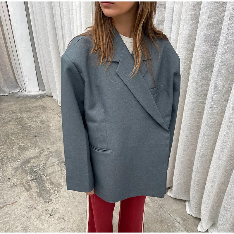 Damen oversized Blazer Drune