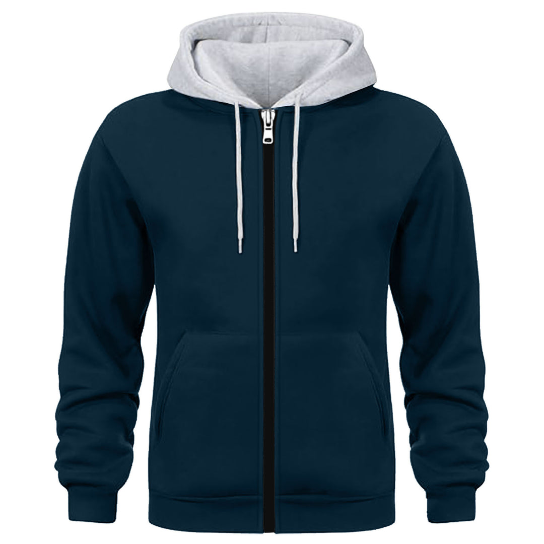 Herren Kapuzenjacke mit doppellagigem Material Drune