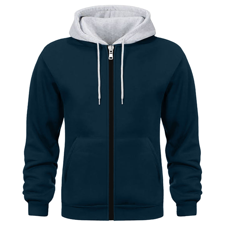 Herren Kapuzenjacke mit doppellagigem Material Drune