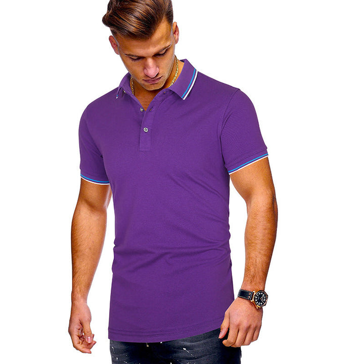 Herren Poloshirt mit modernen Akzenten Drune