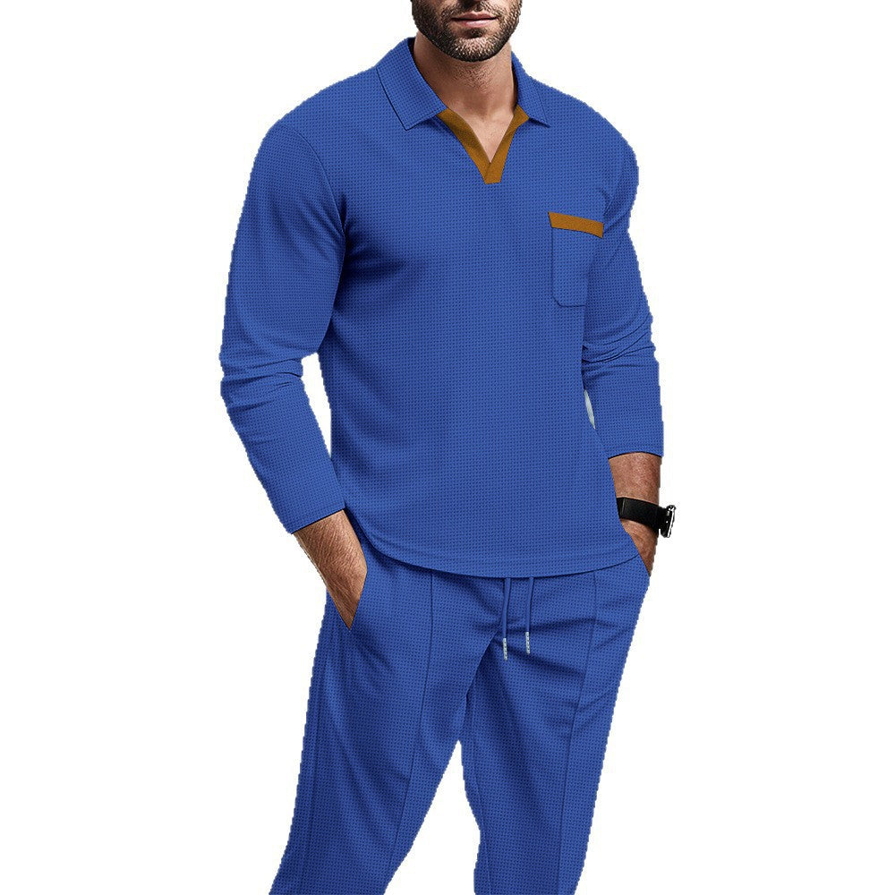 Herren Kombi-Outfit mit Poloshirt und Jogginghose Drune