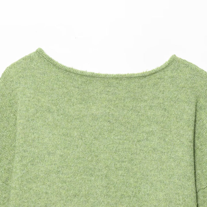Damen gemütliche Strickjacke mit Knopfverschluss und lockerem Schnitt Drune