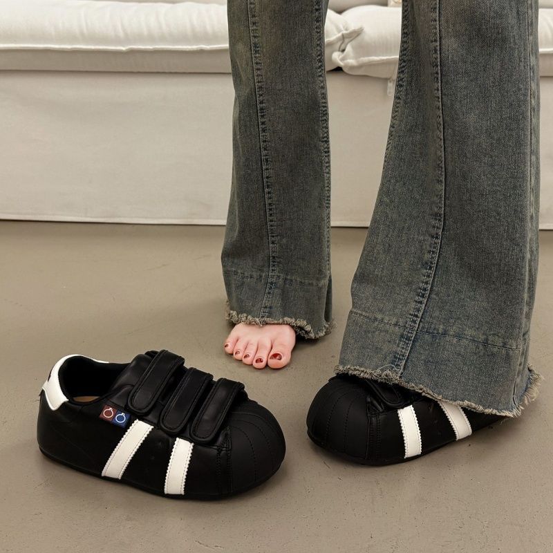 Damen Sneakers mit praktischem Klettverschluss und robustem Obermaterial Drune
