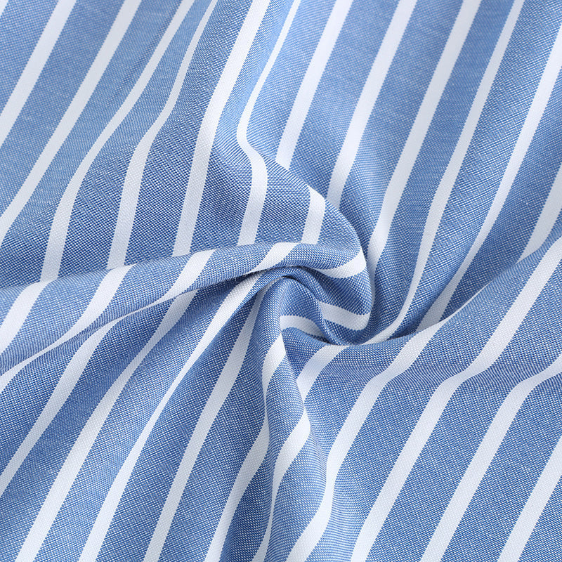 Damen Blusenshirt mit kreativem Streifenmuster Drune