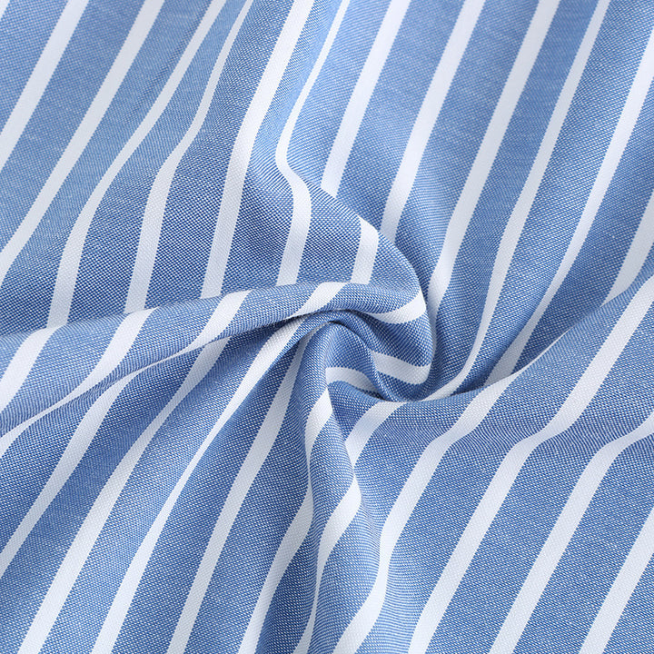 Damen Blusenshirt mit kreativem Streifenmuster Drune