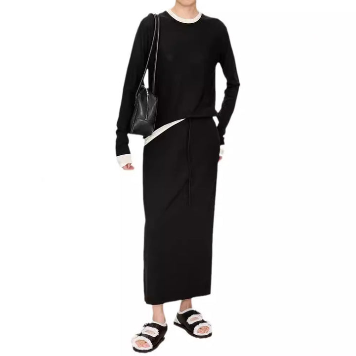 Damen Langarmshirt aus hochwertigem Feinstrick Drune