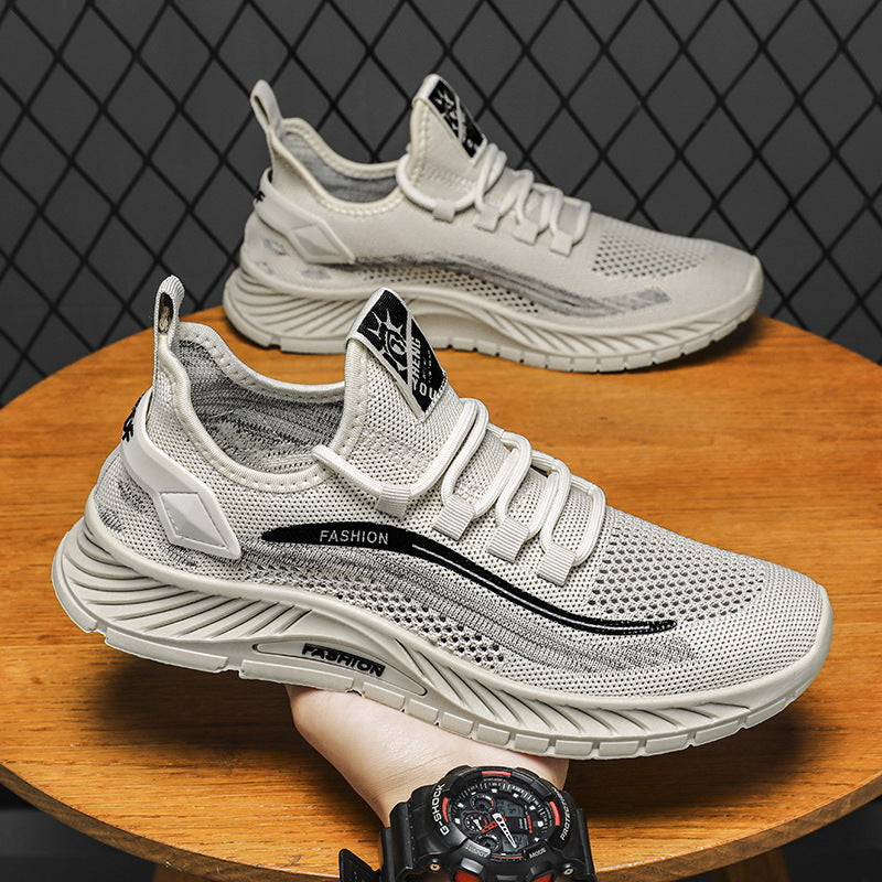 Damen Atmungsaktive Lifestyle-Sneaker mit rutschfester Laufsohle Drune