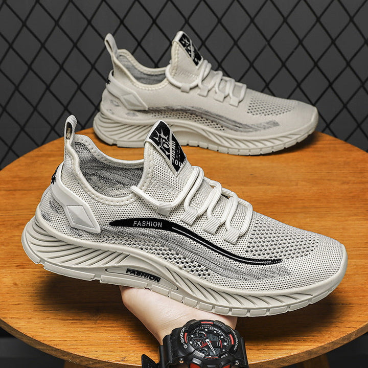 Damen Atmungsaktive Lifestyle-Sneaker mit rutschfester Laufsohle Drune