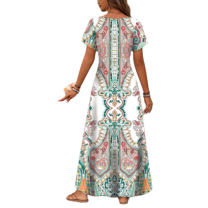 Damen Maxikleid Drune