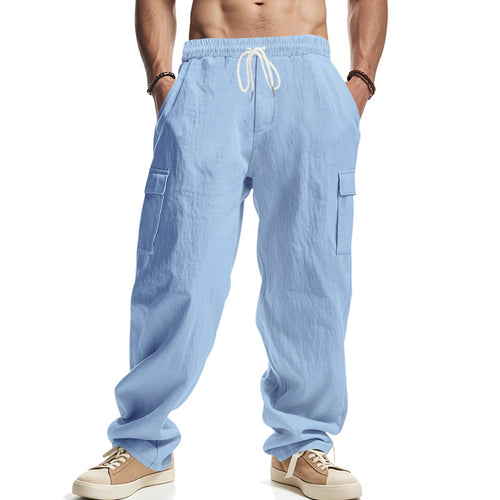 Herren Cargo-Hosen mit praktischen Seitentaschen und lässiger Passform Drune