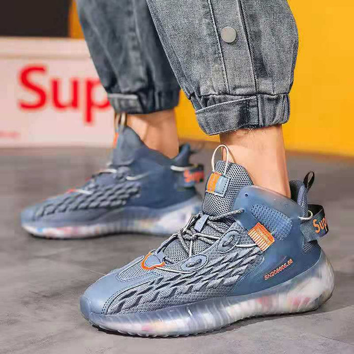 Unisex nan avantgardistischer Hybrid-Sneaker mit strukturierter Flechtapplikation und stützender Fersenbrücke Drune