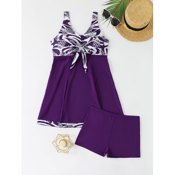 Damen Sportliches Strandkleid mit integrierten Shorts Drune