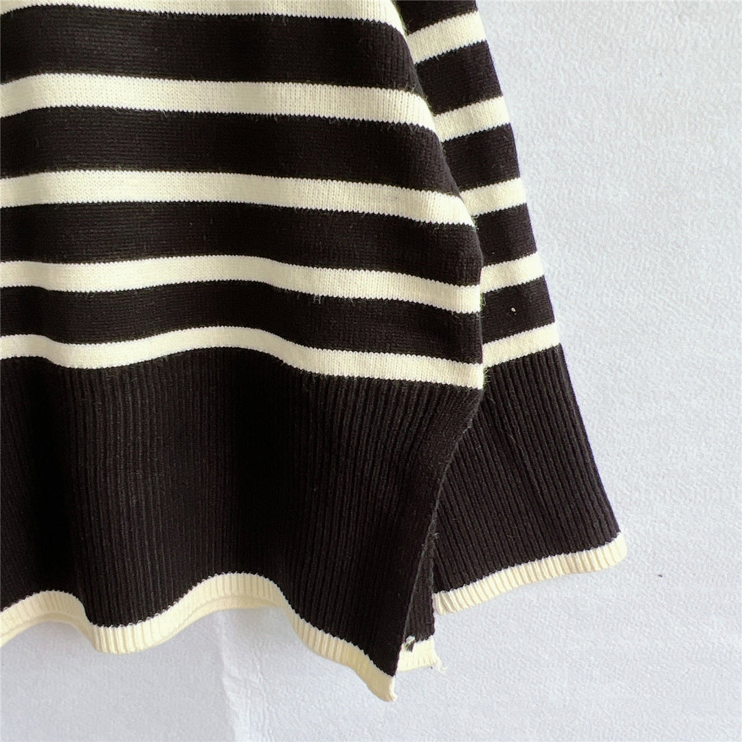 Drune | Gestreifter Strickpullover für Herbst & Winter