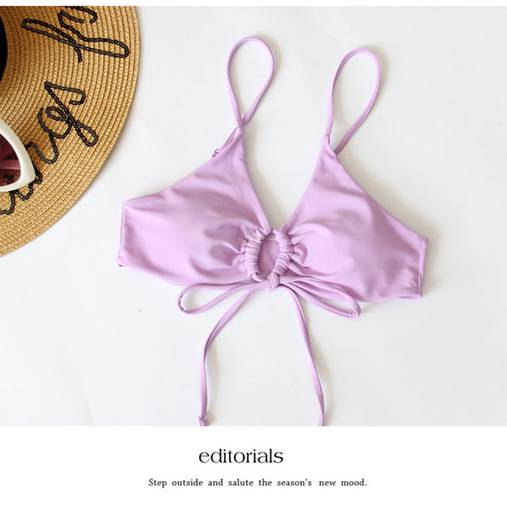 Damen Sportives Bikini-Set mit verstellbaren Trägern Drune
