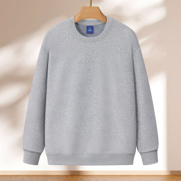 Damen lässiges Sweatshirt mit breiten Schultern und weichem Innenfutter Drune