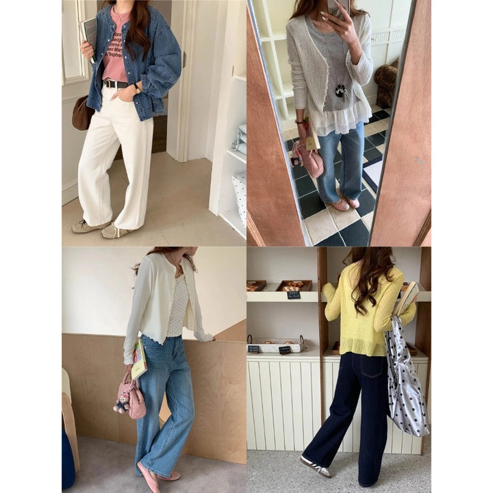Damen Bequeme und modische Leinenhose Drune
