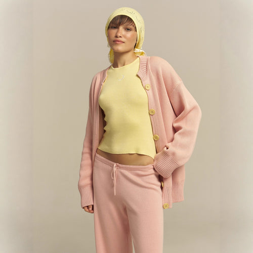 Damen bequemer Oversized-Pullover und lässige Palazzohose Set Drune