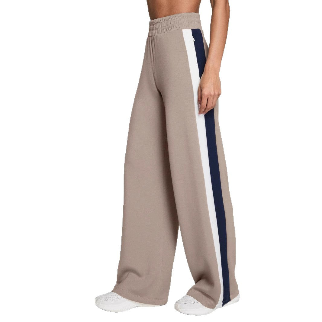 Damen Sportliche lange Hose mit seitlichen Kontraststreifen Drune