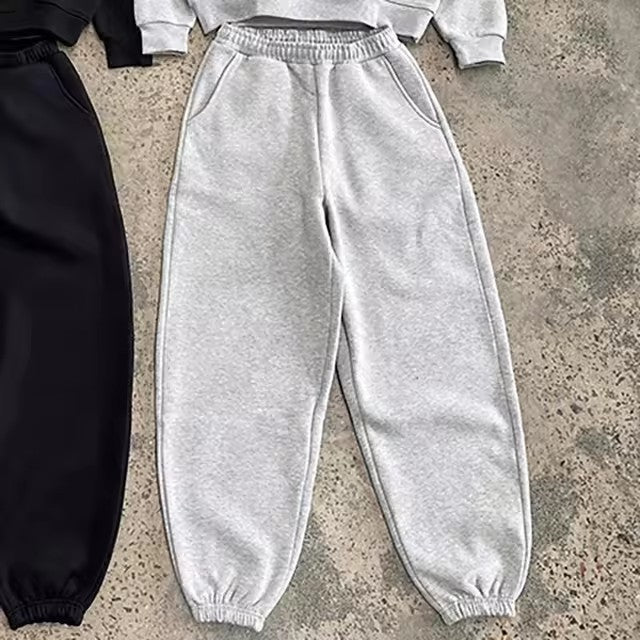 Herren nan urbaner Boxy-Hoodie mit verkürztem Rumpf, überschnittener Schulter und weichem Fleece-Innenfutter Drune