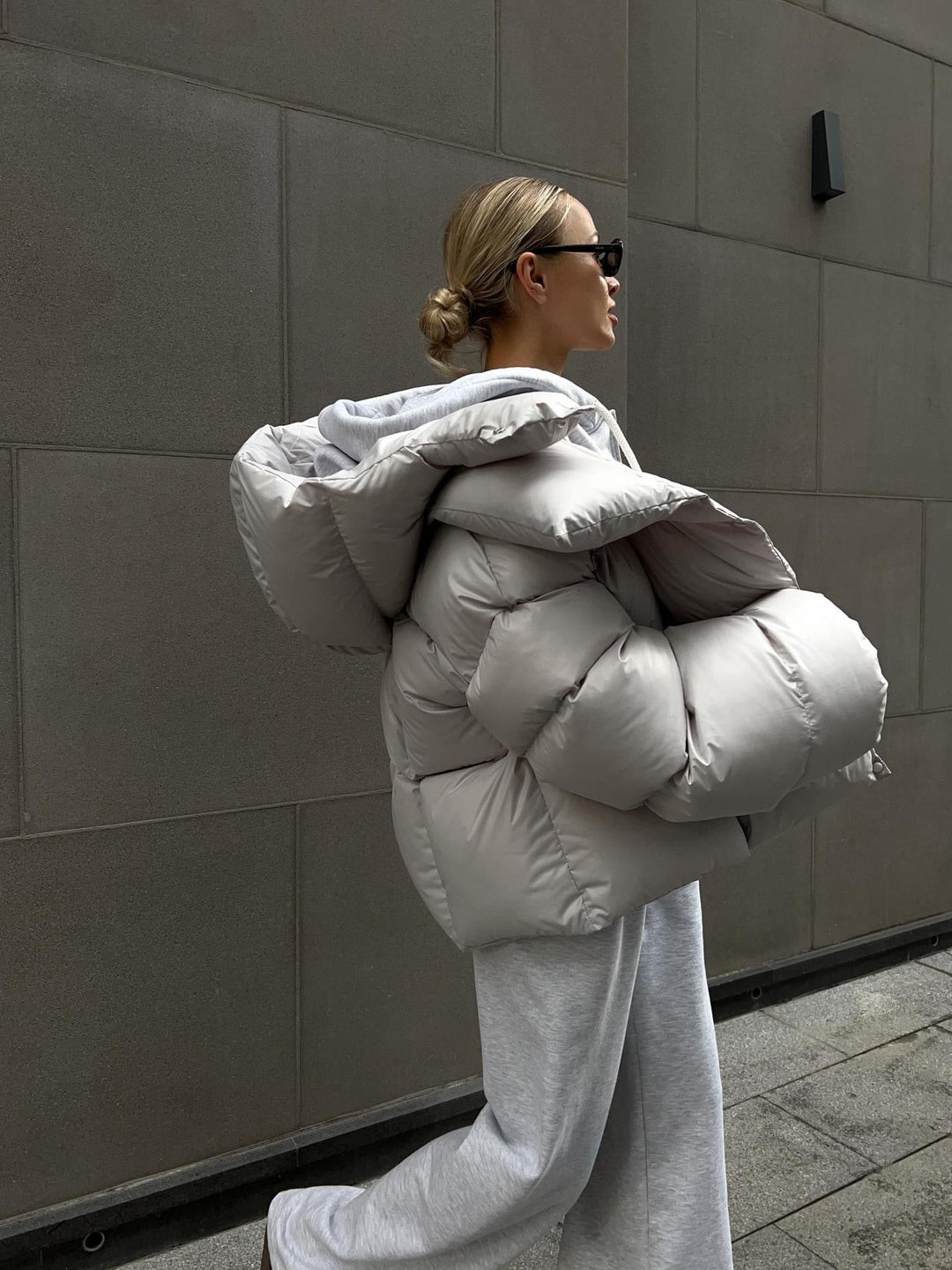 Drune | Puffer-Jacke - Hoher Kragen Design - Warme Isolierung - Moderner Winterstil