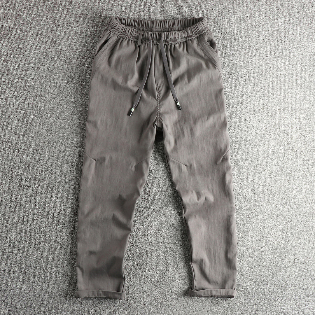 Herren Sportliche Freizeitpants mit elastischem Bund und praktischem Zugband Drune
