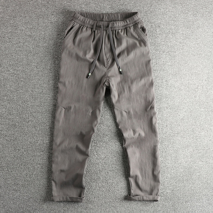 Herren Sportliche Freizeitpants mit elastischem Bund und praktischem Zugband Drune