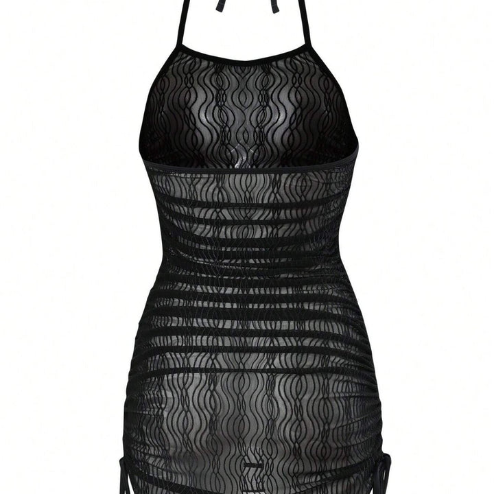 Damen Bikiniset mit floralem Wickeloberteil und hoch geschnittener Hose Drune