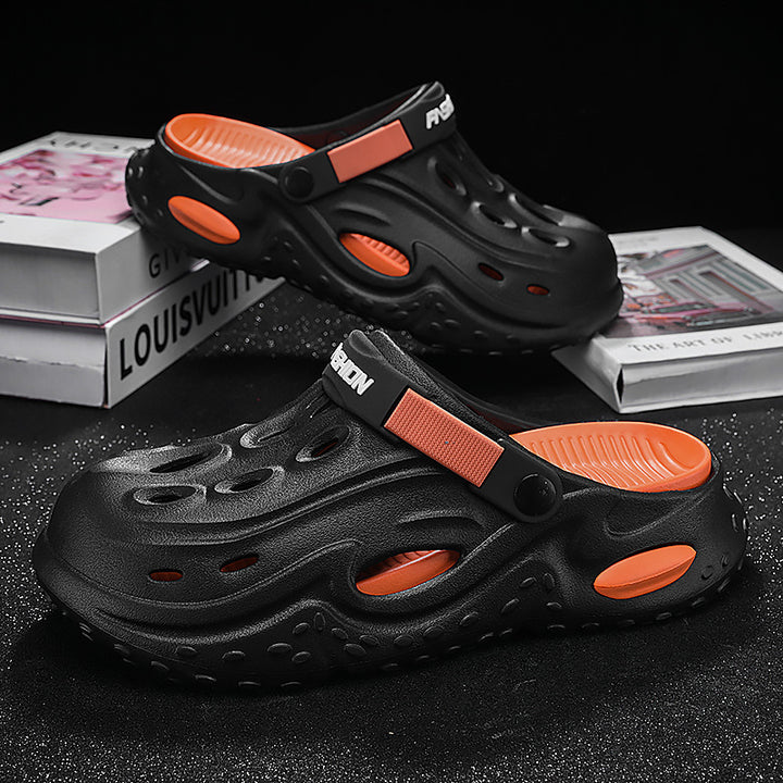 Herren Sicherheits Clogs mit rutschfester Sohle und belüftetem Design Drune