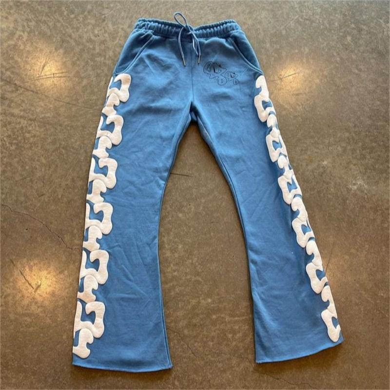 Damen Sweatpants mit kreativen Seitendetails und bequemer Passform Drune