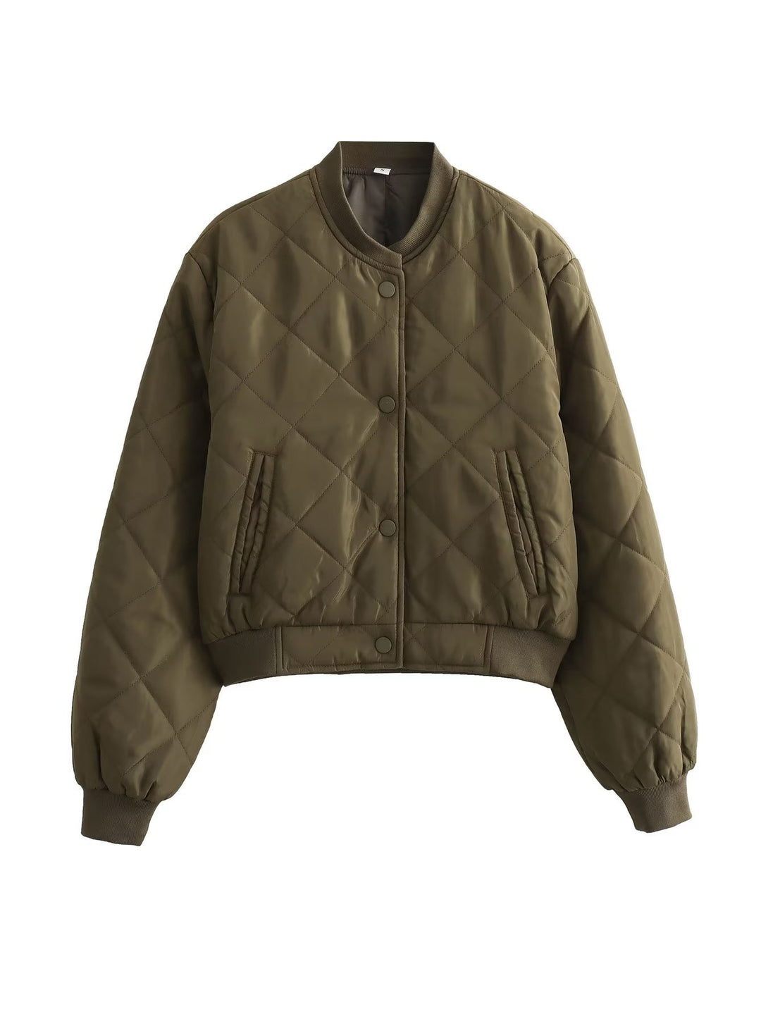 Damen gesteppte Übergangsjacke mit modernem Schnitt und praktischen Taschen Drune