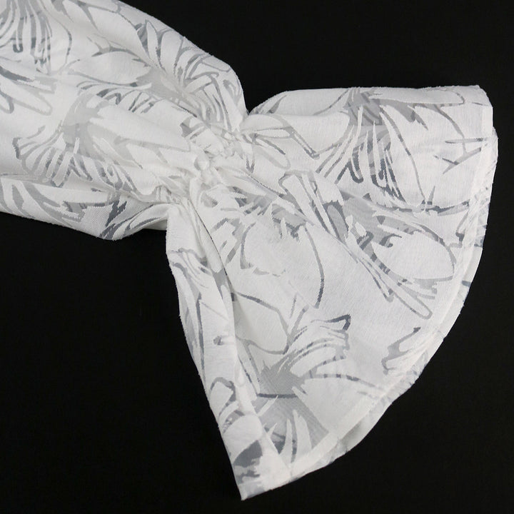Damen Elegante Bluse mit voluminösen Ärmeln und floralem Muster Drune