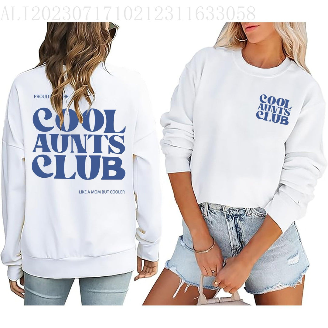 Damen Sweatshirt mit coolem Club-Motiv Drune