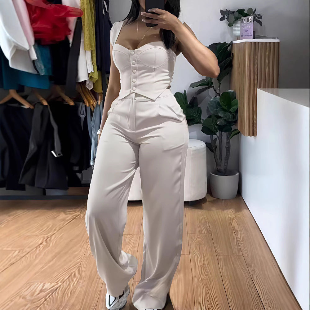Damen Elegantes und figurbetontes Jumpsuit Drune