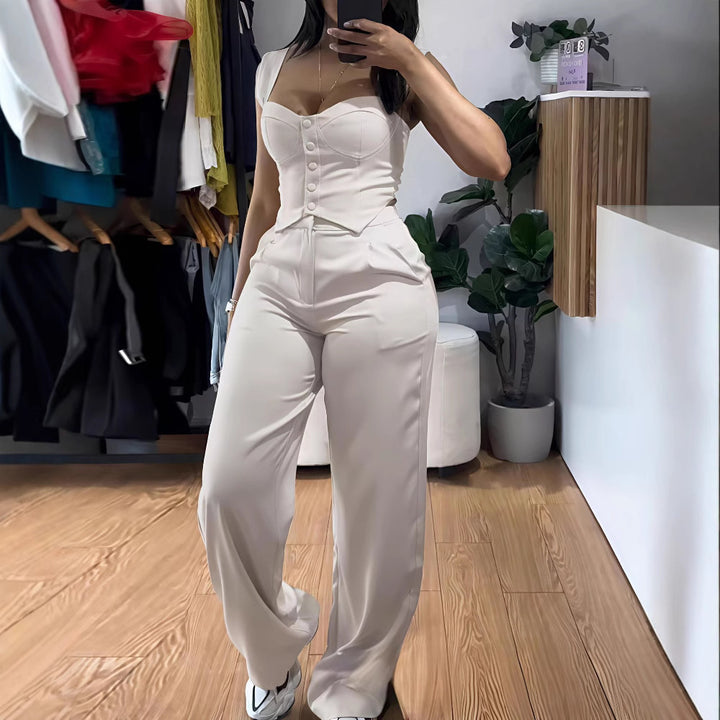 Damen Elegantes und figurbetontes Jumpsuit Drune
