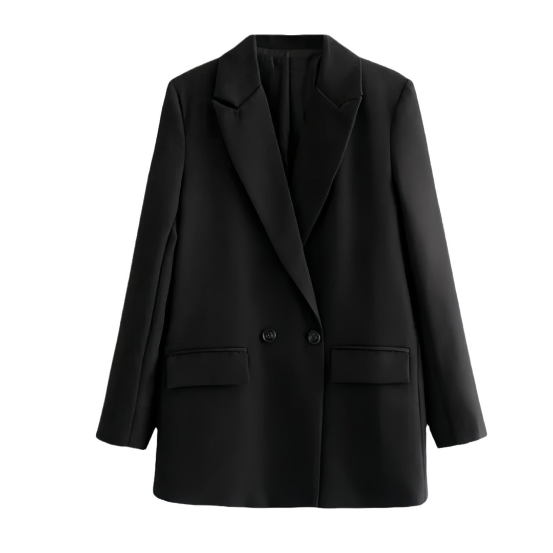 Damen Modischer Oversized Blazer Drune