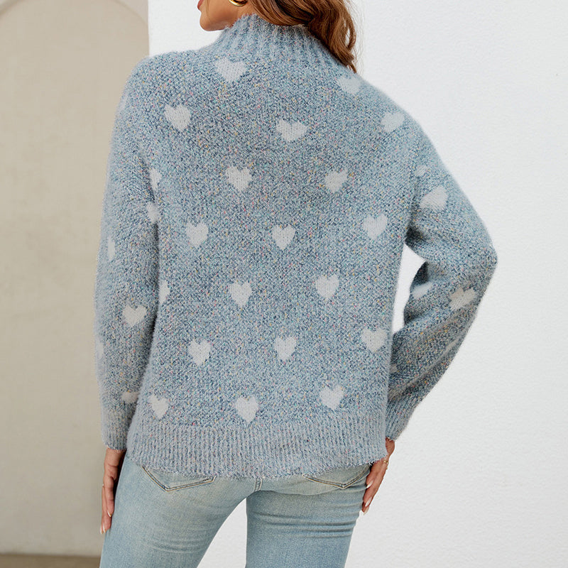Drune | Strickbluse mit Muster Wolle Warm und Modern